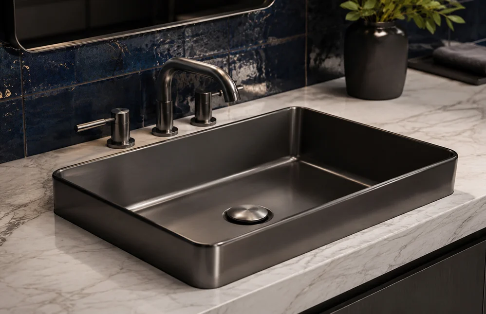 Gunmetal Finish