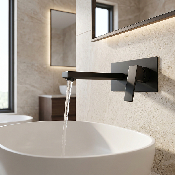 Matt Black Tapware