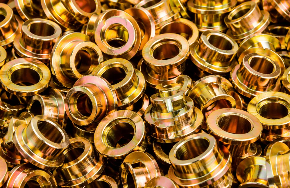 Zinc Gold Finish